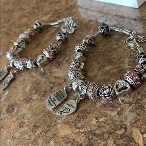 Matching Mother & Daughter Eternal Love Bracelets